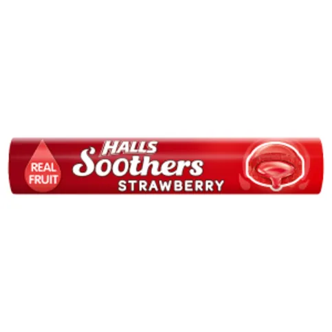 Halls Soothers Strawberry 45g