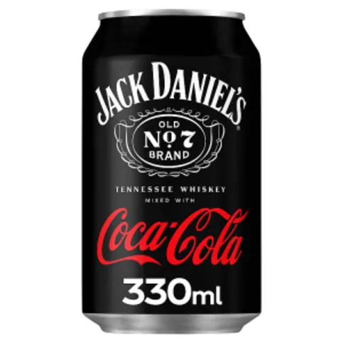 Jack Daniel's and Coca-Cola 330ml
