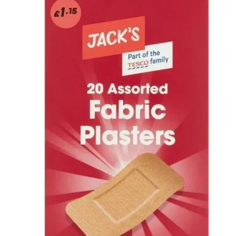 Jack's 20 Fabric Plasters