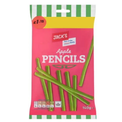 Jacks Apple Pencils 140g