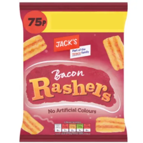 Jack's Bacon Rashes 60g