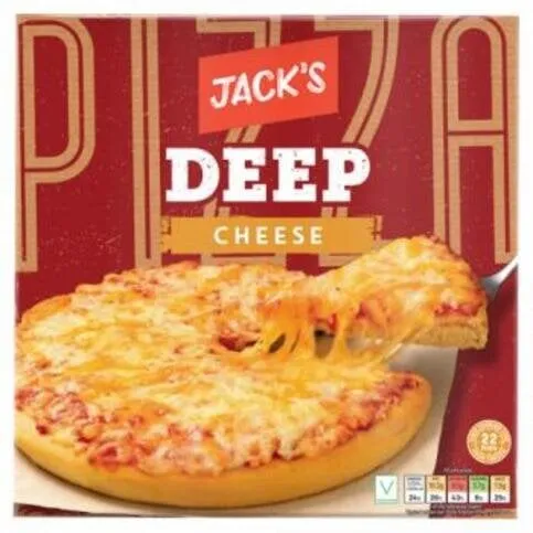 Jack's Deep Cheese Pizza 386g