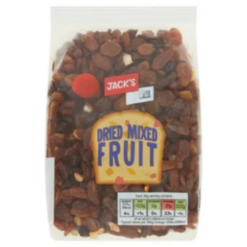 Jack's Dried Mixed Fruit (375g)