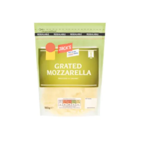 Jack's Grated Mozzarella 180g