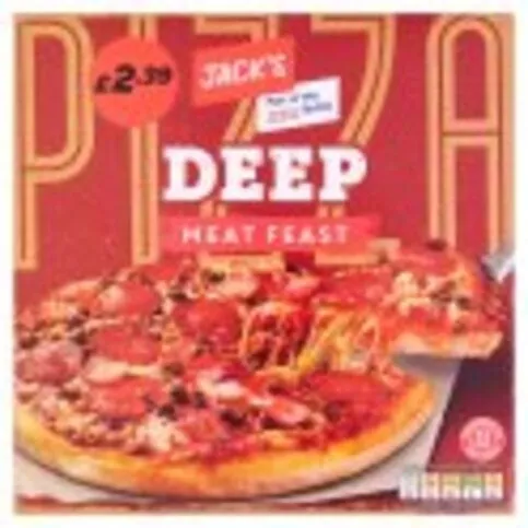 Jack's Meat Feast Pizza 386g
