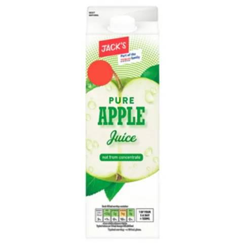 Jacks Pure Apple Juice 1L