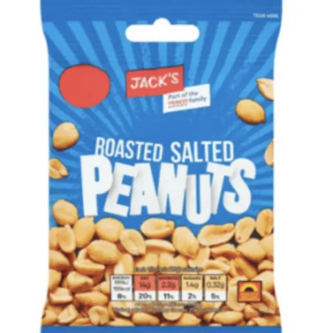 Jack's Salted Peanuts 75g