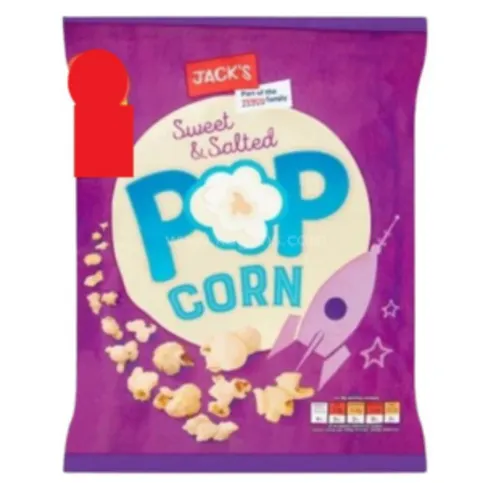 Jack's Sweet And Salted Popcorn 50g
