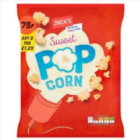 Jack's Sweet Popcorn 55g