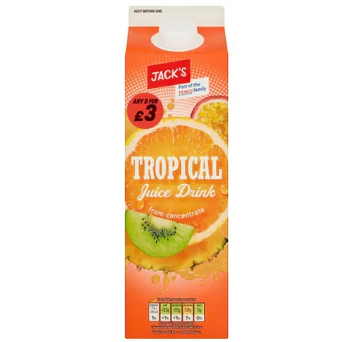 Jack's Tropical Juice Drink 1L