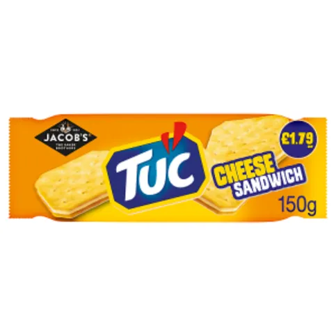 Jacob's TUC Cheese Sandwich 150g