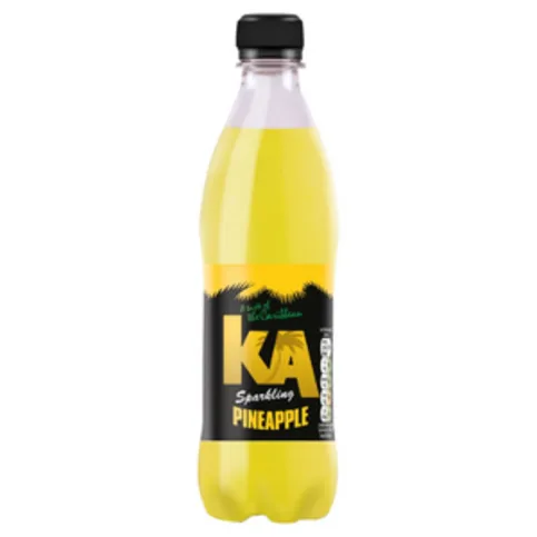 KA Sparkling Pineapple 500ml Bottle