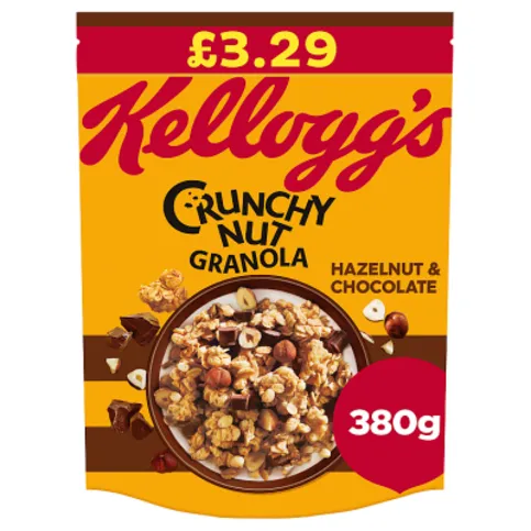 Kellogg's Crunchy Nut Granola Hazelnut & Chocolate 380g