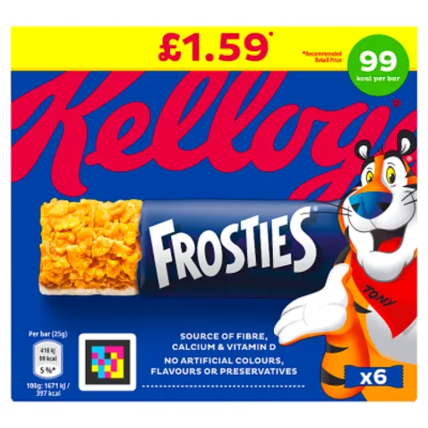 Kellogg's Frosties 6 x 25g (150g)