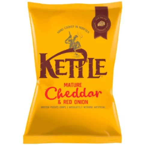 Kettle Cheese & Onion Crisps 130g