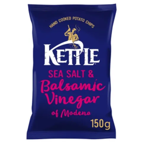 Kettle Chips Sea Salt & Balsamic Vinegar 150g
