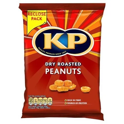KP Dry Roasted Peanuts 250g