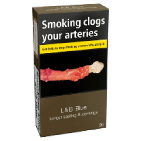L&B Blue Longer Lasting Superkings 20 Pack