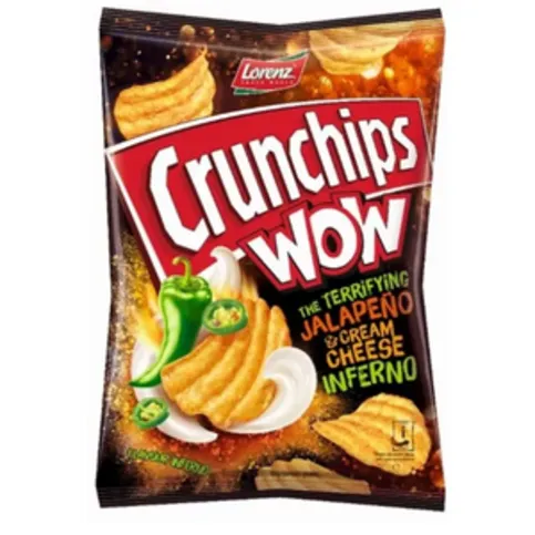 Lorenz Crunchips Wow Jalapeno 80g