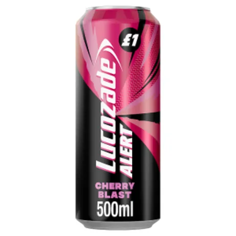 Lucozade Alert Cherry Blast Energy Drink 500ml