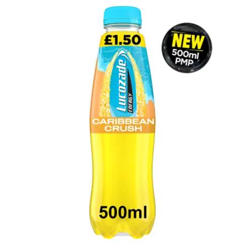 Lucozade Energy Drink Caribbean Crush 500ml