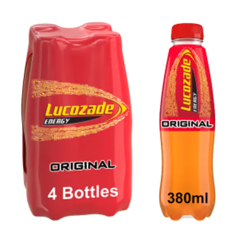 Lucozade Energy Original 4 x 380ml