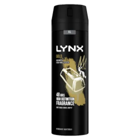 Lynx Gold Body Spray Deodorant For Men 200ml