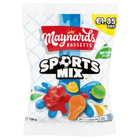 Maynards Bassetts Sports Mix 130g