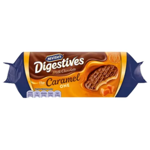 McVitie's Milk Chocolate Caramel Digestives 250g