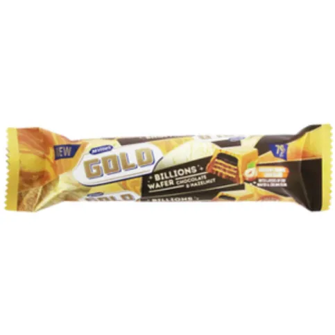 Mcvities Gold Billions Chocolate Hazlenut 39g