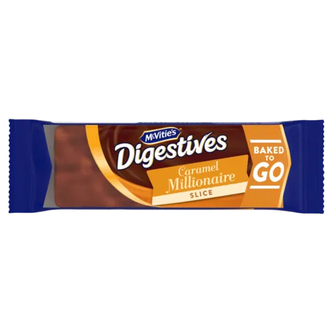 McVitie's Eat Now Caramel Digestive Slice