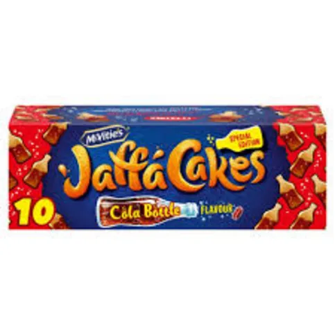 McVitie's Special Edition 10 Cola Bottle Flavour Jaffa Cakes