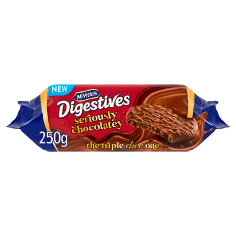 McVitie's Seriously Chocolatey Digestives 250g