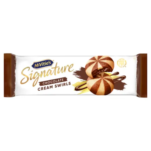 McVitie's Signature Chocolate Cream Swirls 142g