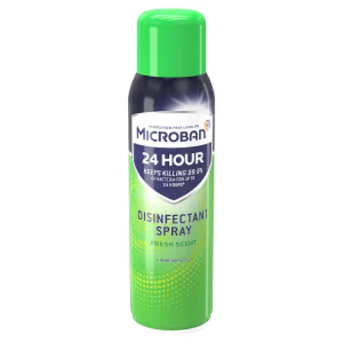 Microban Antibacterial Disinfectant Spray Fresh 400ml
