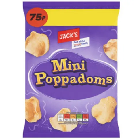 Jack's Mini Poppadoms 30g
