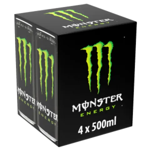 Monster 4 x 500ml