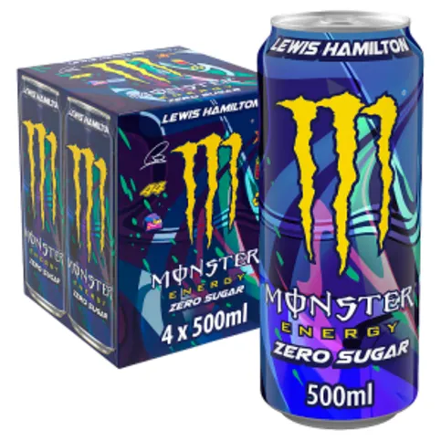 Monster Lewis Hamilton Zero Sugar 4 x 500ml