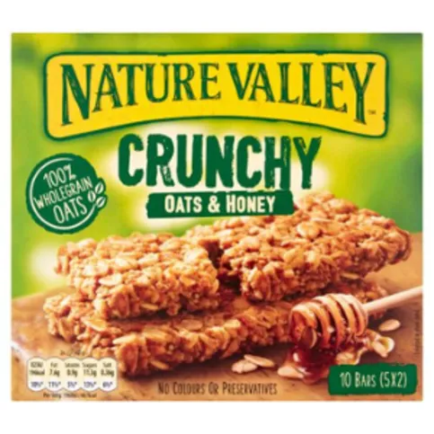 Nature Valley Crunchy Oats & Honey 10 Bars 210g
