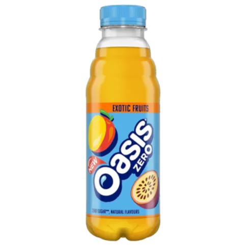 Oasis Zero Exotic Fruit 500ml
