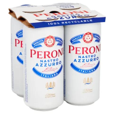 Peroni Nastro Azzurro 4 x 440ml