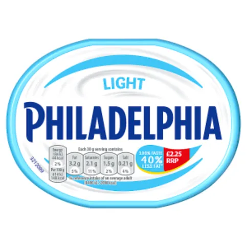 Philadelphia Light Cream Cheese-soft 165g