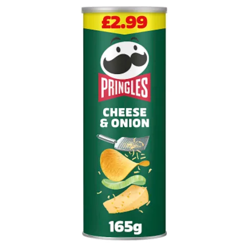 Pringles Cheese & Onion 165g