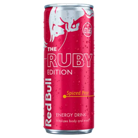 Red Bull The Ruby Edition Spiced Pear Energy Drink 250ml