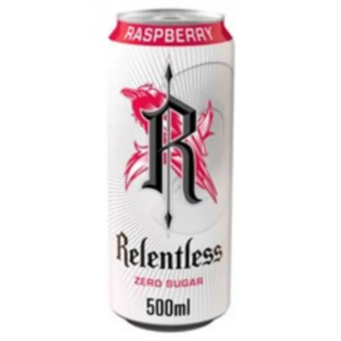 Relentless Raspberry Zero 500ml