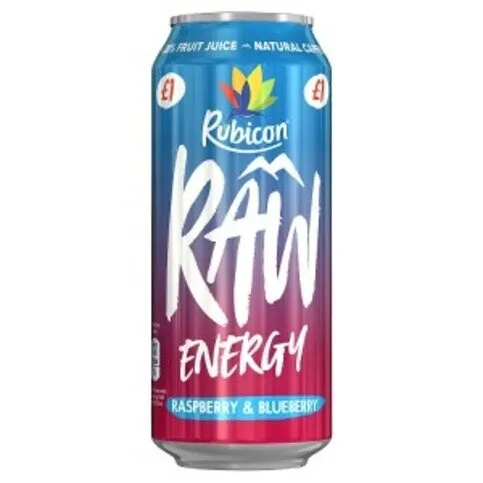 Rubicon Raw Blue Raspberry 500ml