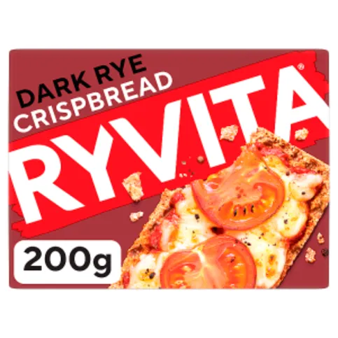 Ryvita Dark Rye Crispbread 200g