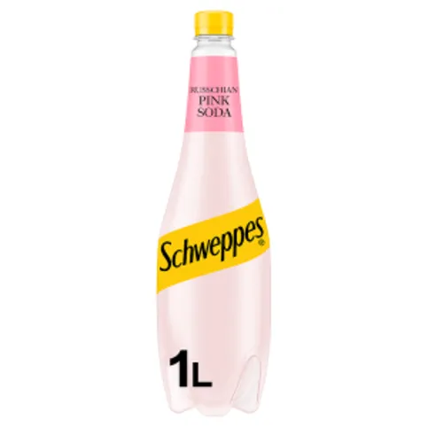 Schweppes Russchian Pink Soda 1L