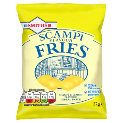 Smiths Scampi & Lemon Snacks 27g