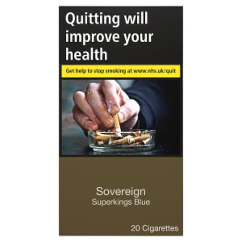 Sovereign Superkings Blue 20 Pack